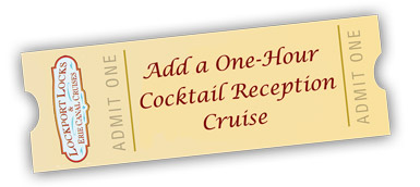 Add a one hour cocktail reception cruise